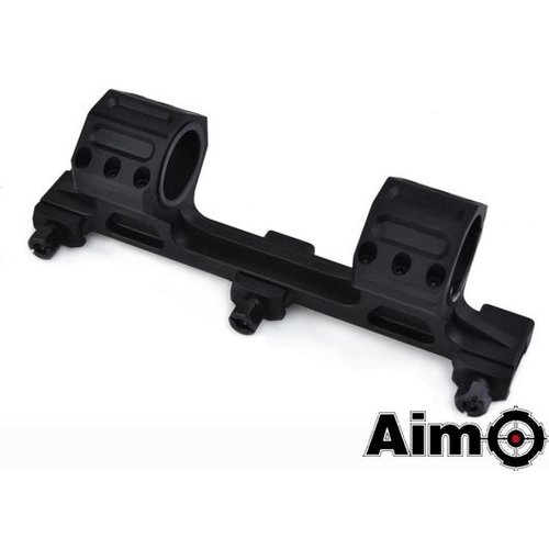 Aim-O GE Long Version Scope Ring Mount 25mm-30mm- Black