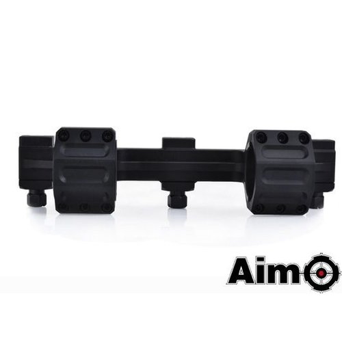 Aim-O GE Long Version Scope Ring Mount 25mm-30mm- Black