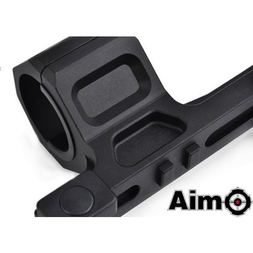 Aim-O Montura para Mira Telescópica GE Cerrojo Larga 25mm - 30mm- Negro