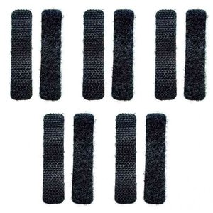 Night Evolution Set 5 Piezas de Velcro Negro para Interruptores Remotos