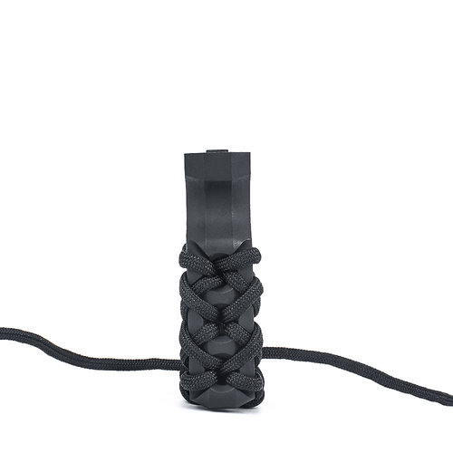 Metal PTG paracord Tactical Grip for KeyMod & M-lok - Black