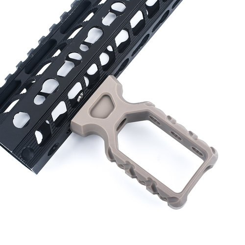 Metal PTG paracord Tactical Grip for KeyMod & M-lok - FDE