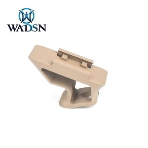 Metal Grip Angular Corto Top Picattini en CNC - FDE