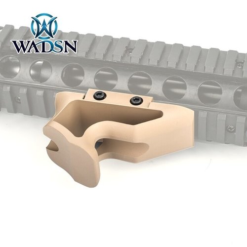 Metal CNC Picattini System Short Angled Grip - FDE