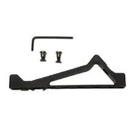 Aluminium Angled Grip for KeyMod System Top - Black