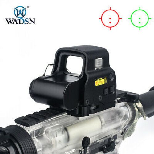 WADSN Red/Green  Holographic Hybrid Sight  EXPS- Black (with Logo)