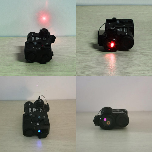 WADSN Laser PERST-4 Gen 3.0 (Rojo e IR) - Negro (con Marcajes)