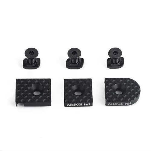 WADSN KeyMod & M-lok WireGuide System for Remote Switch - Black (with Logo)