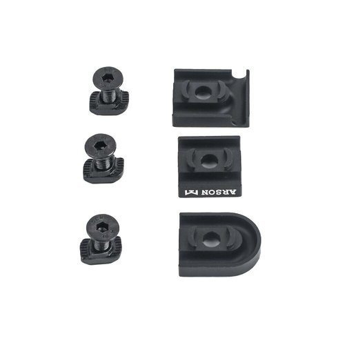 WADSN KeyMod & M-lok OR WireGuide System for Remote Switch - Black (with Logo)