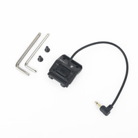 Interruptor ml con Conector 2,5mm para Picatinny - Negro (con Marcajes)