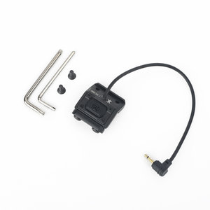 WADSN Interruptor ml con Conector 2,5mm para Picatinny - Negro (con Marcajes)