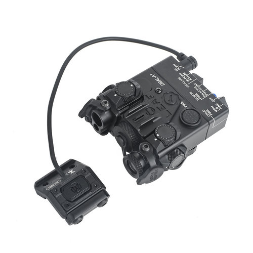 WADSN Interruptor ml con Conector 2,5mm para Picatinny - Negro (con Marcajes)