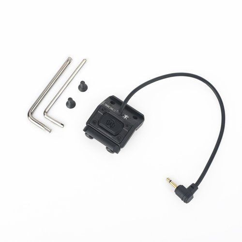 WADSN Interruptor ML con Conector 2,5mm para Picatinny - FDE (con Marcajes) WADSN Interruptor ML con Conector 2,5mm para Picatinny - FDE (con Marcajes)