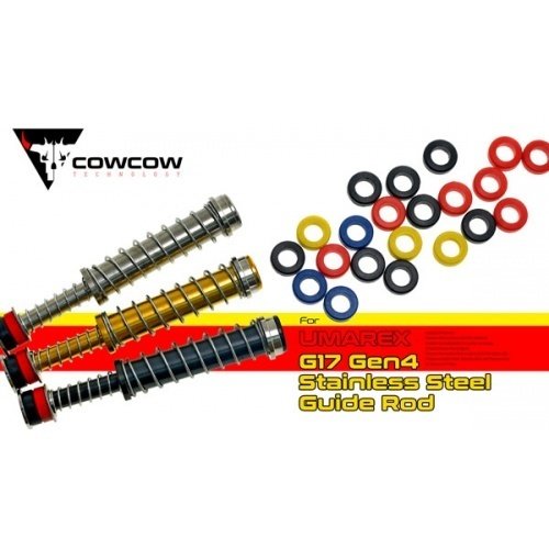 Cow Cow Technology Guía de Muelle Rod Dorada para G17 Gen4 de Umarex