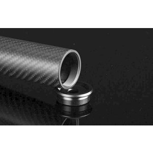 Silverback Carbon Dummy Suppressor, Long, 24mm CW