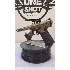 One Shot Airsoft Gun Skin AAP01 Pencott Greenzone