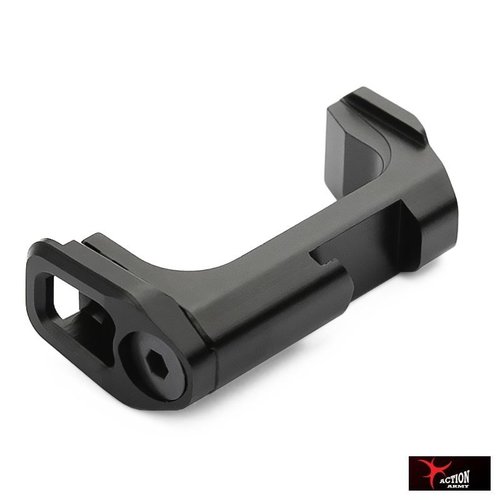 Action Army Mag Release Extendido para AAP01 - Negro