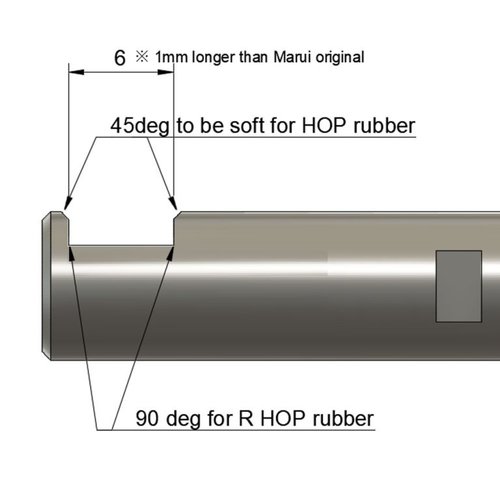 Da Vinci Guren 03-1 AEG Inner Barrel - 6.03mm - 303mm