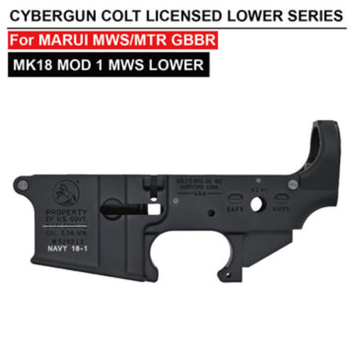 AngryGun Lower de CNC para MK18 MOD 1 de CNC para Marui MWS/MTR GBB