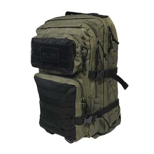 Mil-tec Mochila US Assault - Ranger Green/Negro 36L