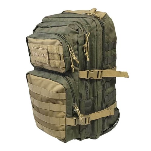 Mil-tec US Assault Bag - Ranger Green/Coyote 36L (Mil-tec)