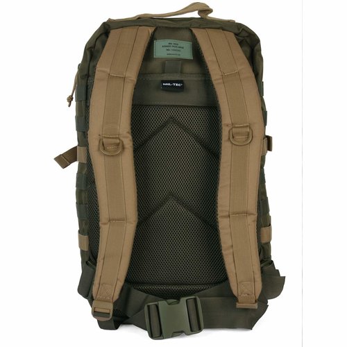 Mil-tec Mochila US Assault - Ranger Green/Coyote 36L