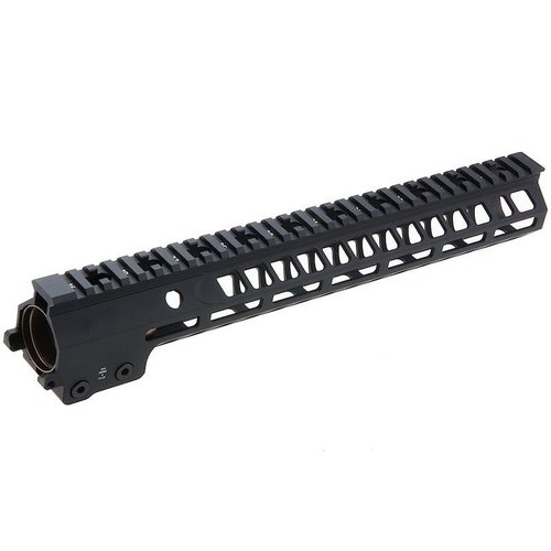 AngryGun MK14 M-Lok Rail 13 Inch - Black - Full Marking Version