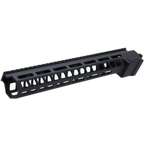 AngryGun Guardamanos MK14 M-Lok de 13 Pulgadas - Negro - Versión con Marcajes