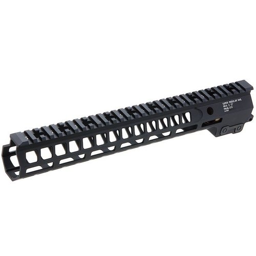 AngryGun Guardamanos MK14 M-Lok de 13 Pulgadas - Negro - Versión con Marcajes AngryGun Guardamanos MK14 M-Lok de 13 Pulgadas - Negro - Versión con Marcajes