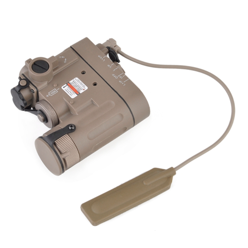 WADSN DBAL-D2 Aiming Devices Red Laser  + Luz Blanca + IR Laser