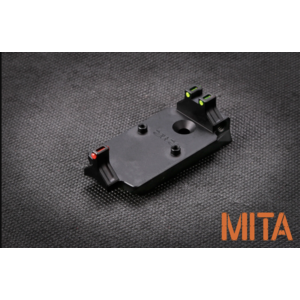 Mita Scope RMR mount for Hi Capa with Fiber (Ready for cocking handle)