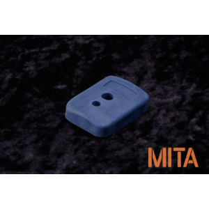 Mita Hi Capa Base Cargador de Goma Absorvente Slim - V - Azul - 5 uds