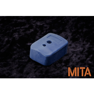 Mita Hi Capa Base Cargador de Goma Absorvente Standard - V - Azul - 5 uds