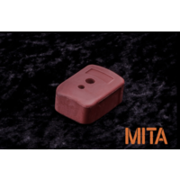 Hi Capa Rubber MAG Pad Standard - V - Red - 5pcs