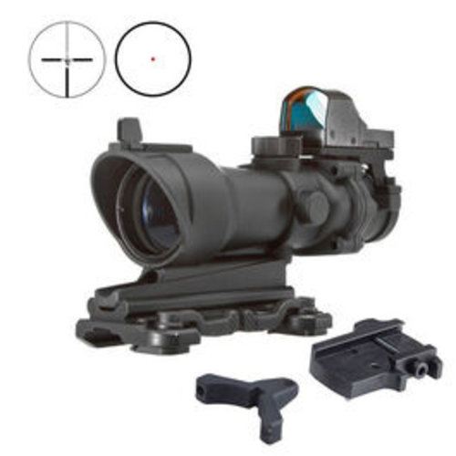 Aim-O ACOG 4X32 Scope with QD Mount + Mini Red Dot