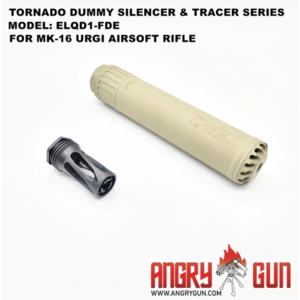 AngryGun Silenciador Tornado - MK16 URGI - FDE