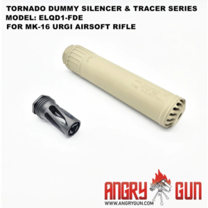 AngryGun Tornado Silencer - MK16 URGI Ver. - FDE