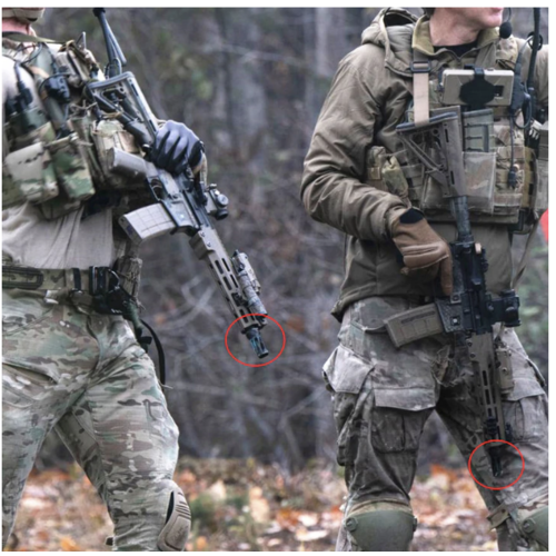 AngryGun Silenciador Tornado - HK417/M110A1 SDMR Ver. - FDE AngryGun Silenciador Tornado - HK417/M110A1 SDMR Ver. - FDE