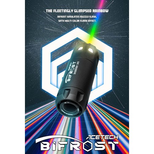 Acetech Trazador Bifrost (Llama Multicolor) - Negro Acetech Trazador Bifrost (Llama Multicolor) - Negro