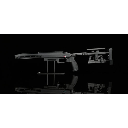 Silverback TAC-41 A - Aluminium Chassis with Foldable Stock - Black