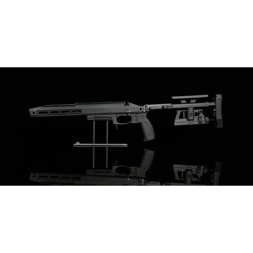 Silverback TAC-41 A - Chasis de Aluminio con Culata Plegable - Negro