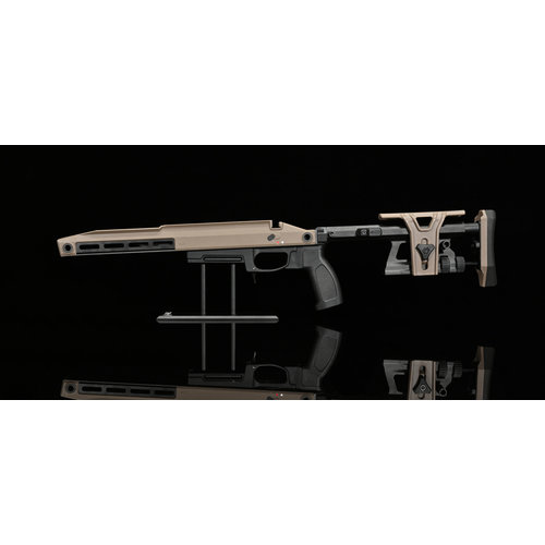 Silverback TAC-41 A - Aluminium Chassis with Foldable Stock - FDE Silverback TAC-41 A - Aluminium Chassis with Foldable Stock - FDE
