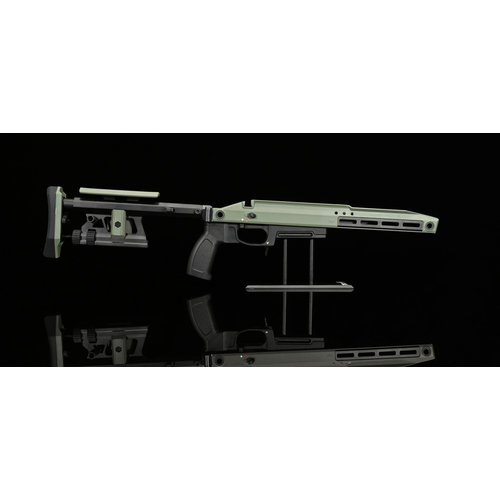 Silverback TAC-41 A - Aluminium Chassis with Foldable Stock - Green