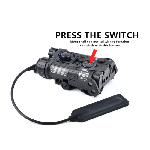 WADSN NGAL Laser Verde con Luz Led (Versión Plástico) - Negro WADSN NGAL Laser Verde con Luz Led (Versión Plástico) - Negro