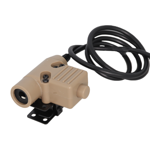 WADSN PTT U94 para Auriculares Comtac/MSA/EARMOR/TCA/TRI - Kenwood - FDE - Auriculares Originales WADSN PTT U94 para Auriculares Comtac/MSA/EARMOR/TCA/TRI - Kenwood - FDE - Auriculares Originales