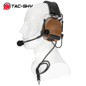 Tac-Sky Auriculares Comtac III (Almohadillas de Silicona) - FDE