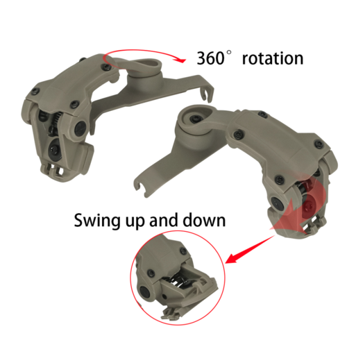 Tac-Sky ARC Helmet Mount Adapter - FDE