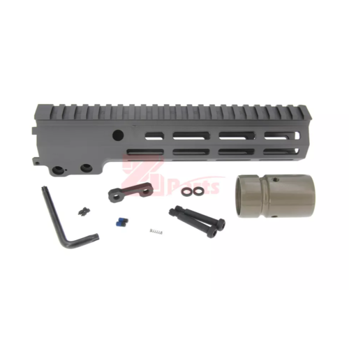 Zparts MK16 Handguard 9.3" for Tokyo Marui MWS / MTR - Midnight Green