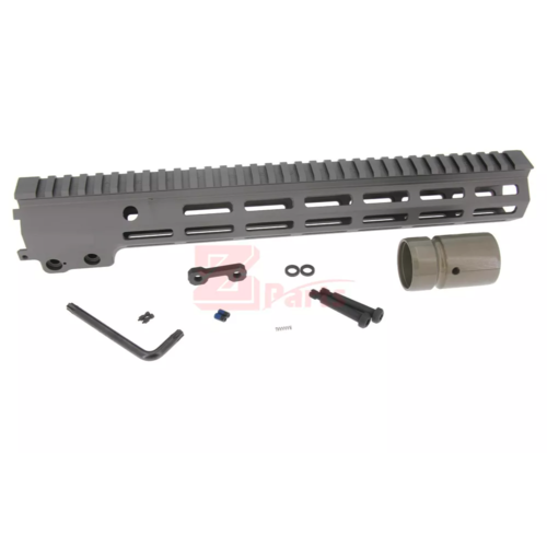 Zparts MK16 Handguard 13.5" for Tokyo Marui MWS / MTR - Midnight Green