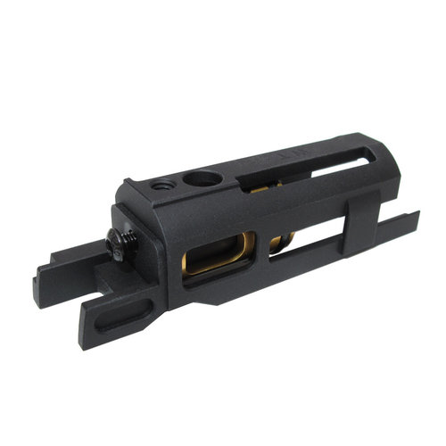 Wii Tech 1911 (T.Marui) CNC 6063 Blowback Housing S-Recoil Ligero - Negro